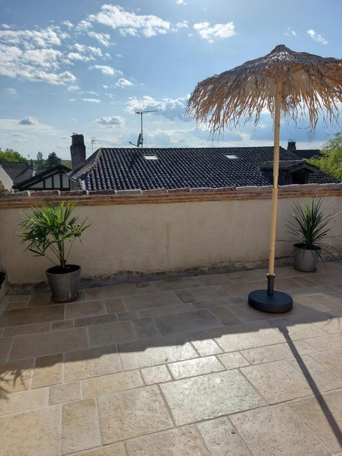 L'Appartement De La Maison Bleue Villereal Ngoại thất bức ảnh